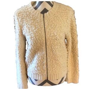 The Fisher Project XS Off White Sweater